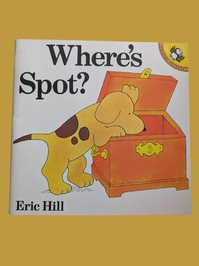 10/$25 Vintage 90's Where's Spot Lift the Flap Storybook Eric Hill